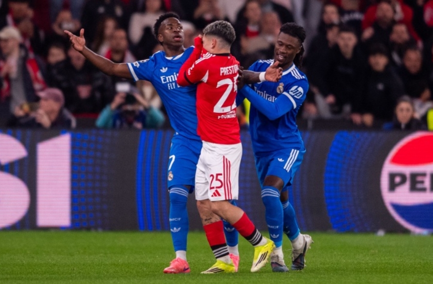 葡媒：普雷斯蒂安尼保证自己没骂维尼修斯猴子 说的是爱哭鬼