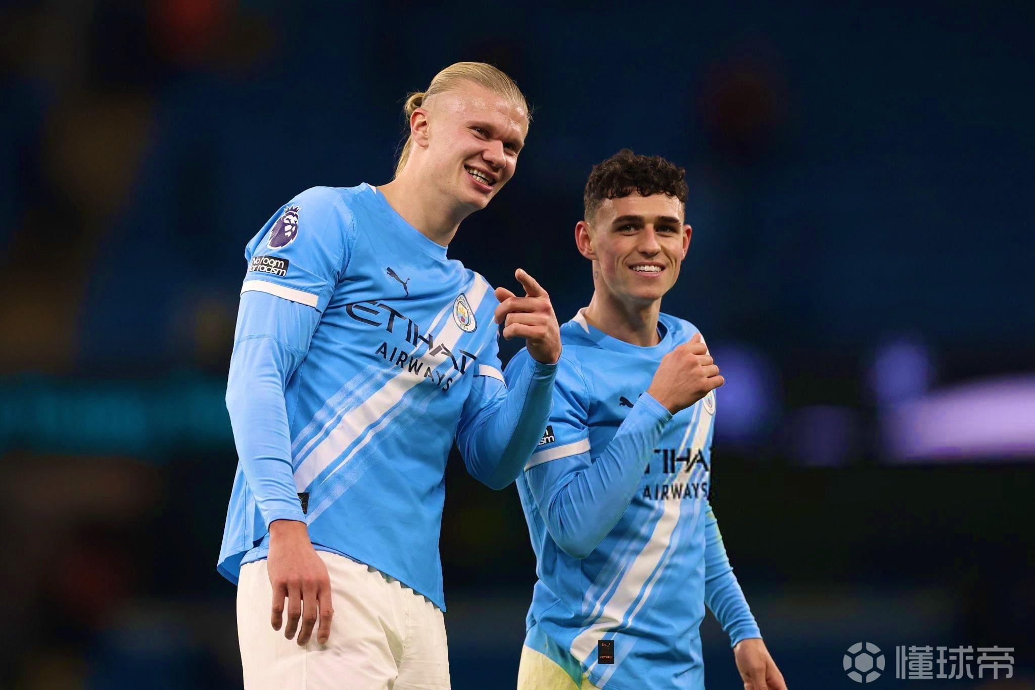 若本轮进球或助攻，福登将成为第6位参与英超百球的曼城球员