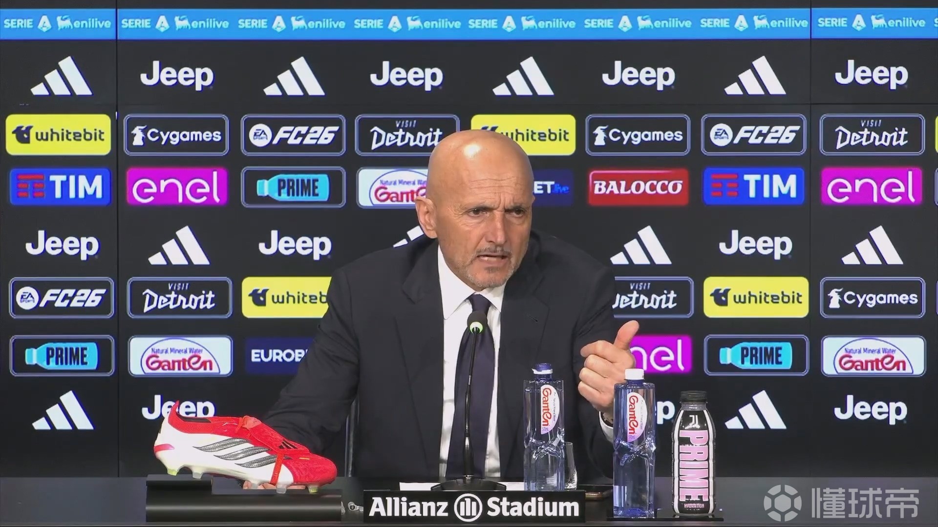 斯帕莱蒂：如果在后场能把球传得更好，就不会让门将陷入两难