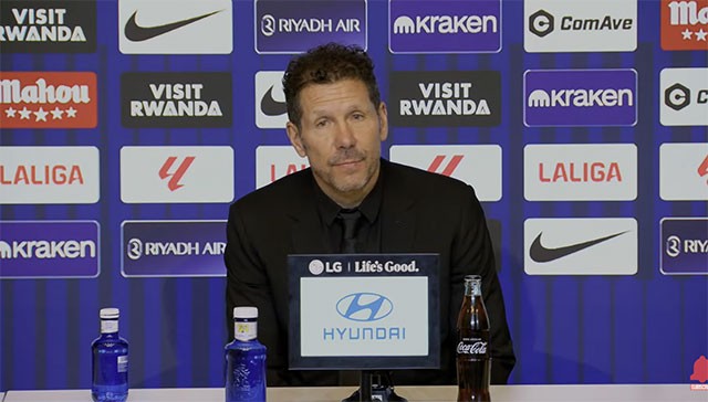 西蒙尼：赛前我跟瑟洛特说“前几天你踢15分钟就有3次机会”