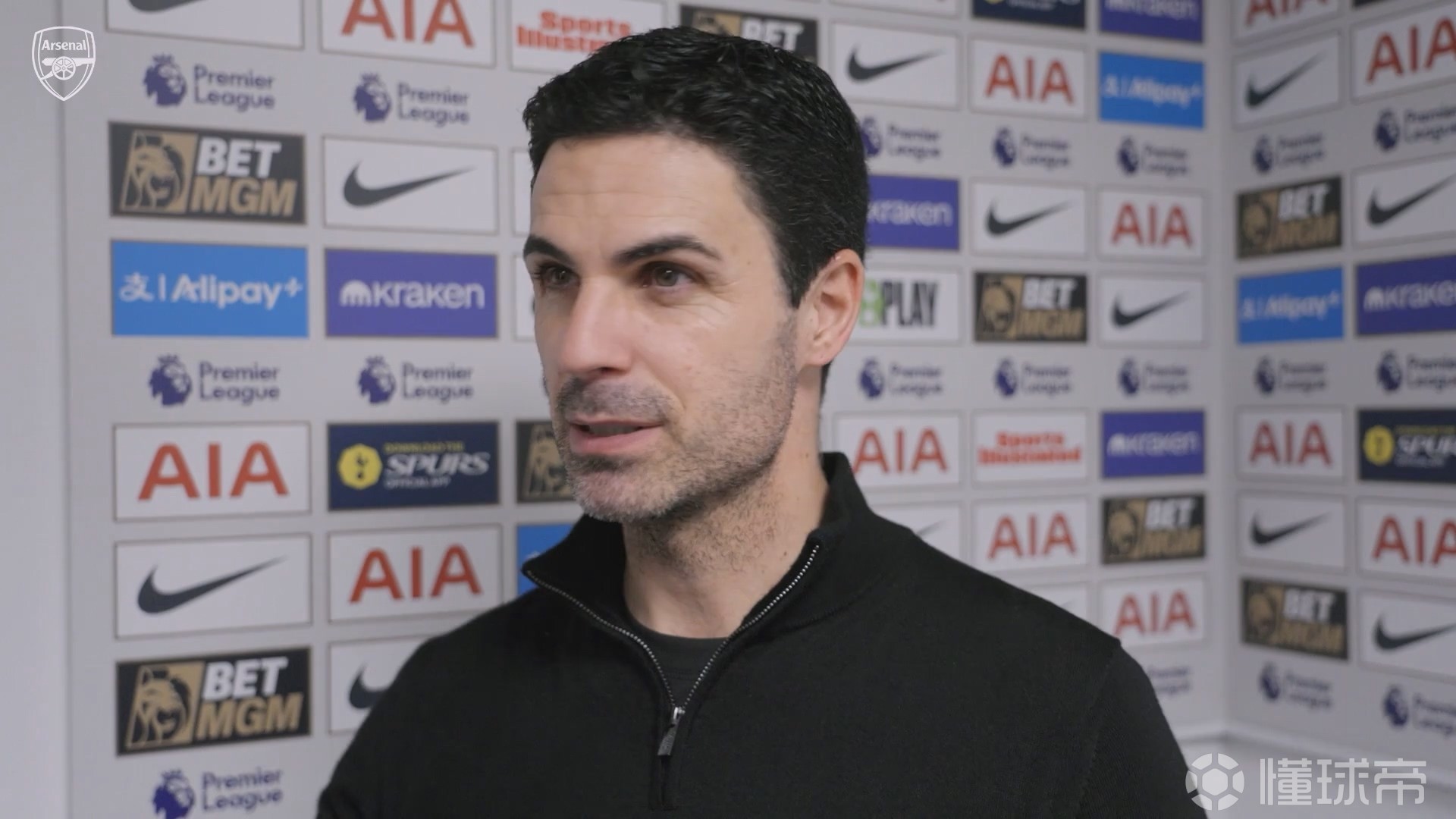 阿尔特塔：哲凯踢出了加盟后最出色的比赛，这是他应得的回报