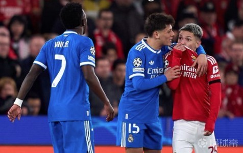 记者：皇马内部透露欧足联已收到几名球员关于歧视事件的签字声明