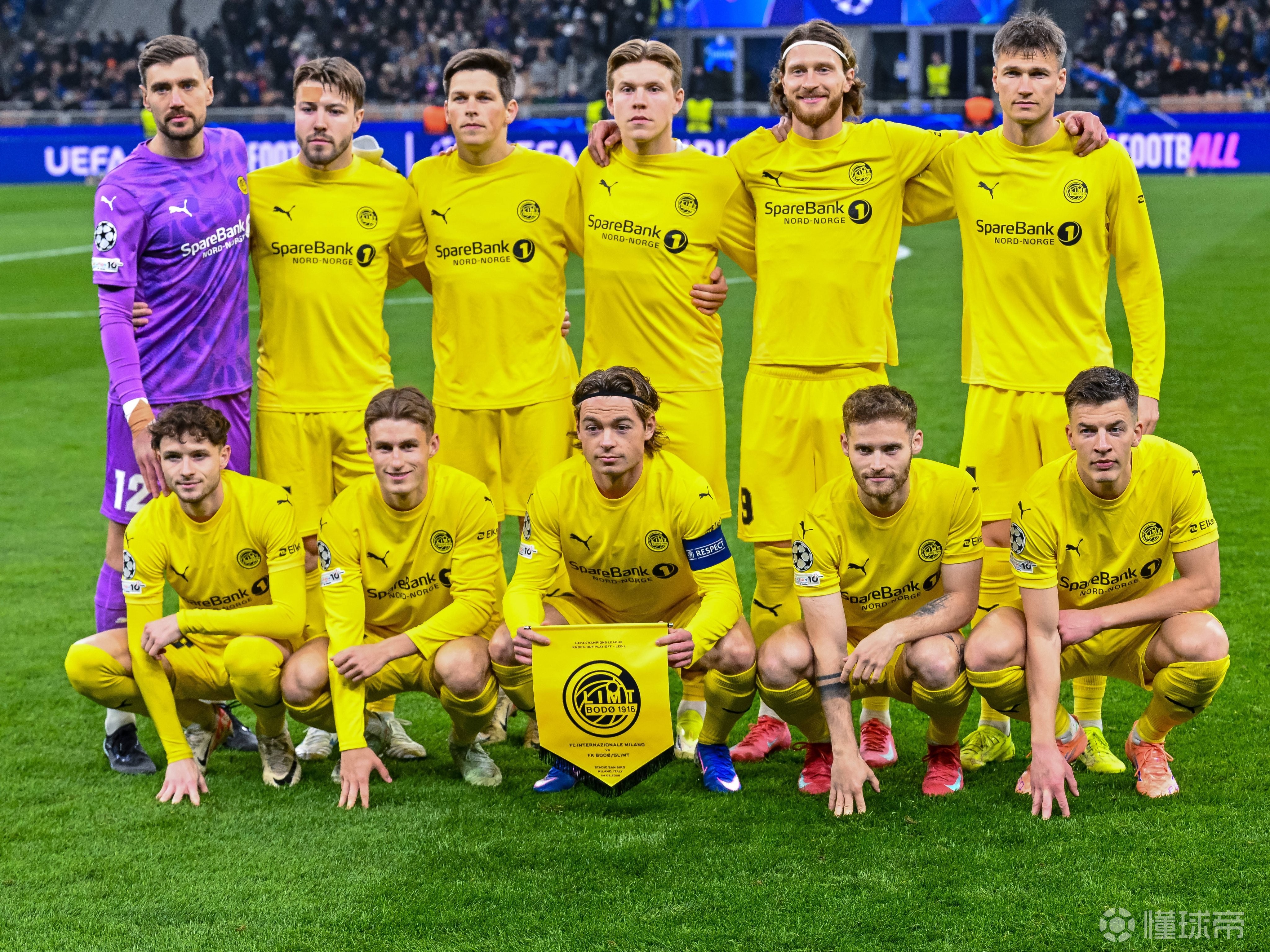 双杀国米，博德是近37年首支欧冠两回合淘汰赛晋级的挪威球队