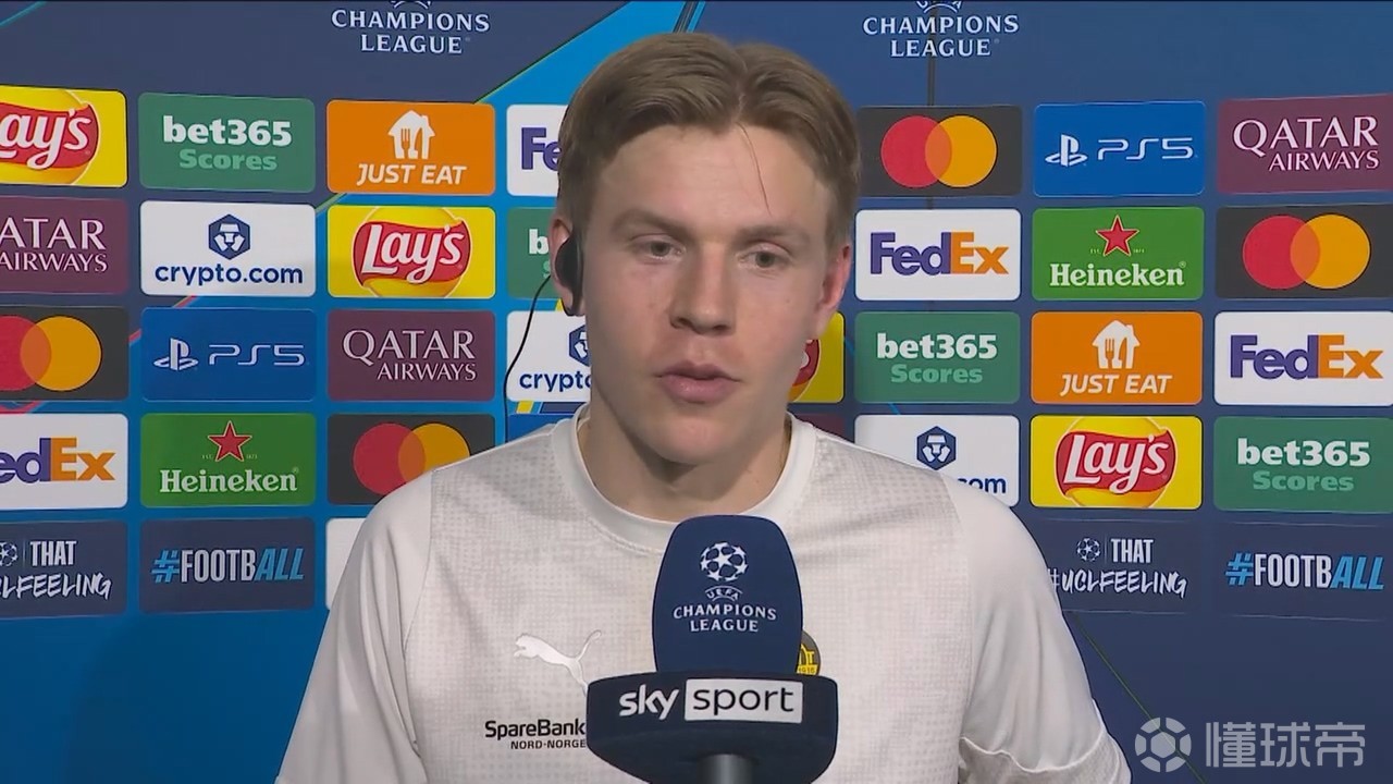 海于格：对阵国米是艰苦的挑战，我们的表现令人叹为观止