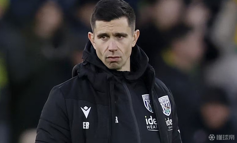 官方：西布朗主帅拉姆齐下课；执教9场4平5负未尝胜绩