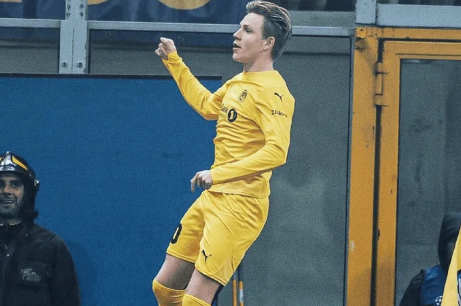 连破四大豪强！海于格本赛季代表博德闪耀在欧冠打进6球