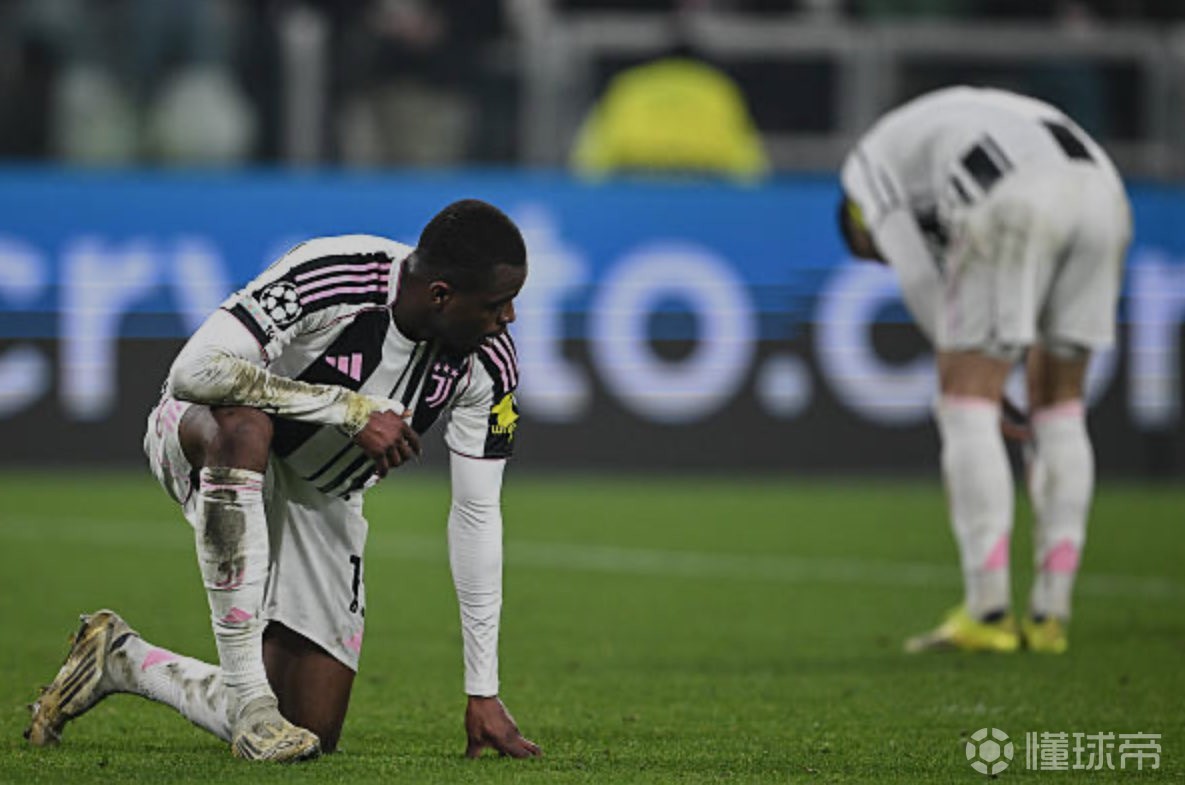 功亏一篑，尤文连续6次在欧冠淘汰赛出局
