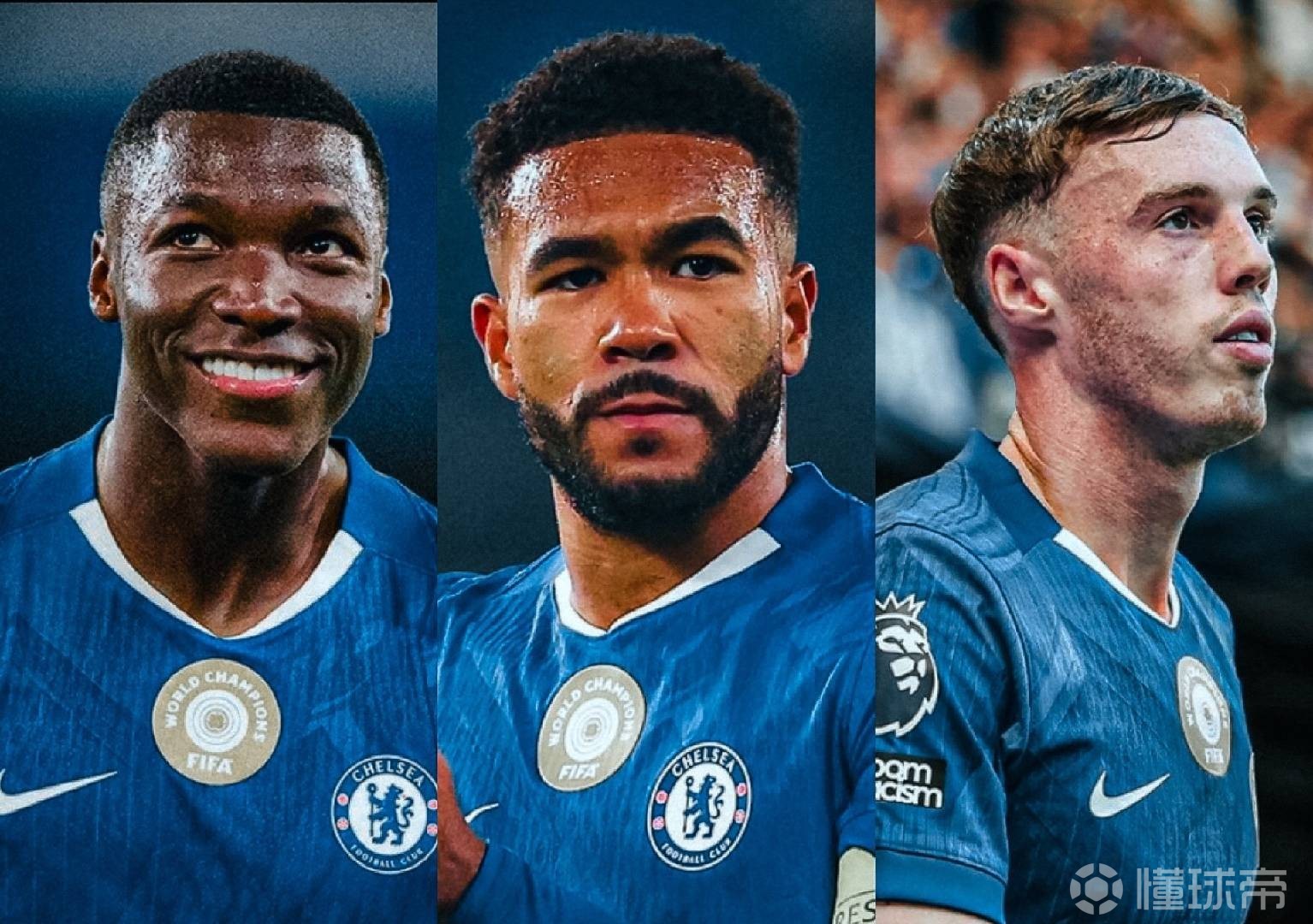 三年头一回，詹姆斯、帕尔默和凯塞多有机会首次联袂出战枪手