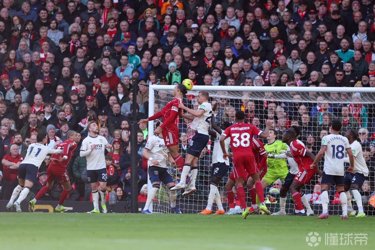 碾压，利物浦各项赛事主场对阵西汉姆已取得11连胜