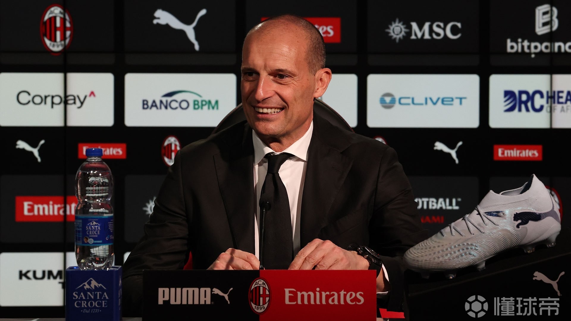 阿莱格里：我赞成VAR挑战机制，但是这需要研究，不能太随便