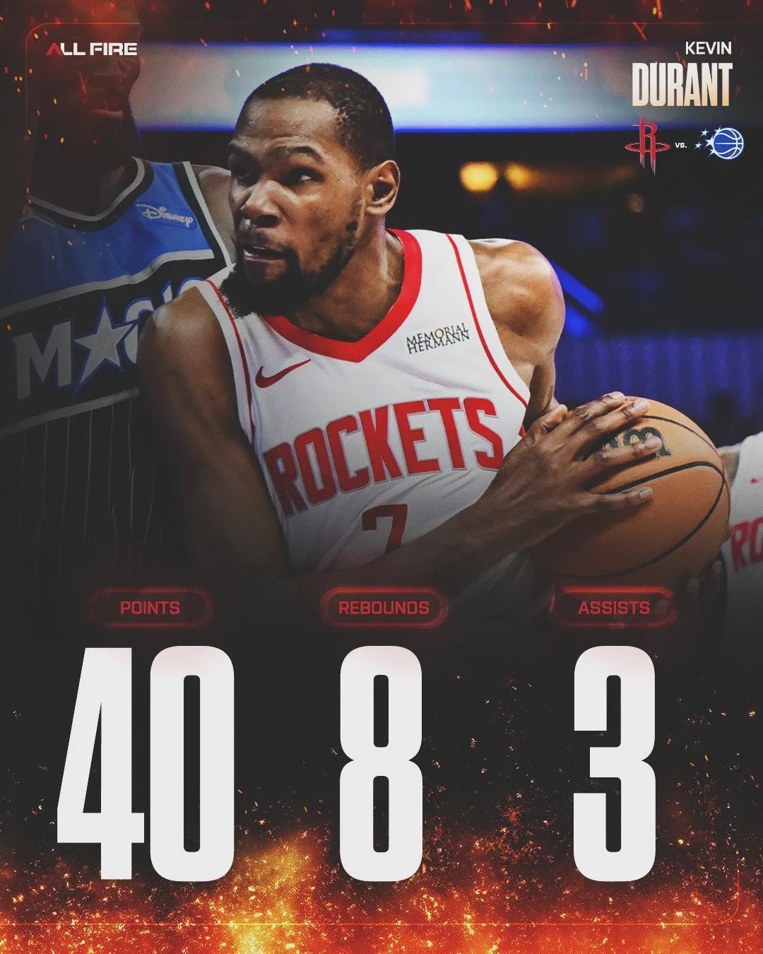 21-0！史诗级逆转！杜兰特40+8等来最强帮手