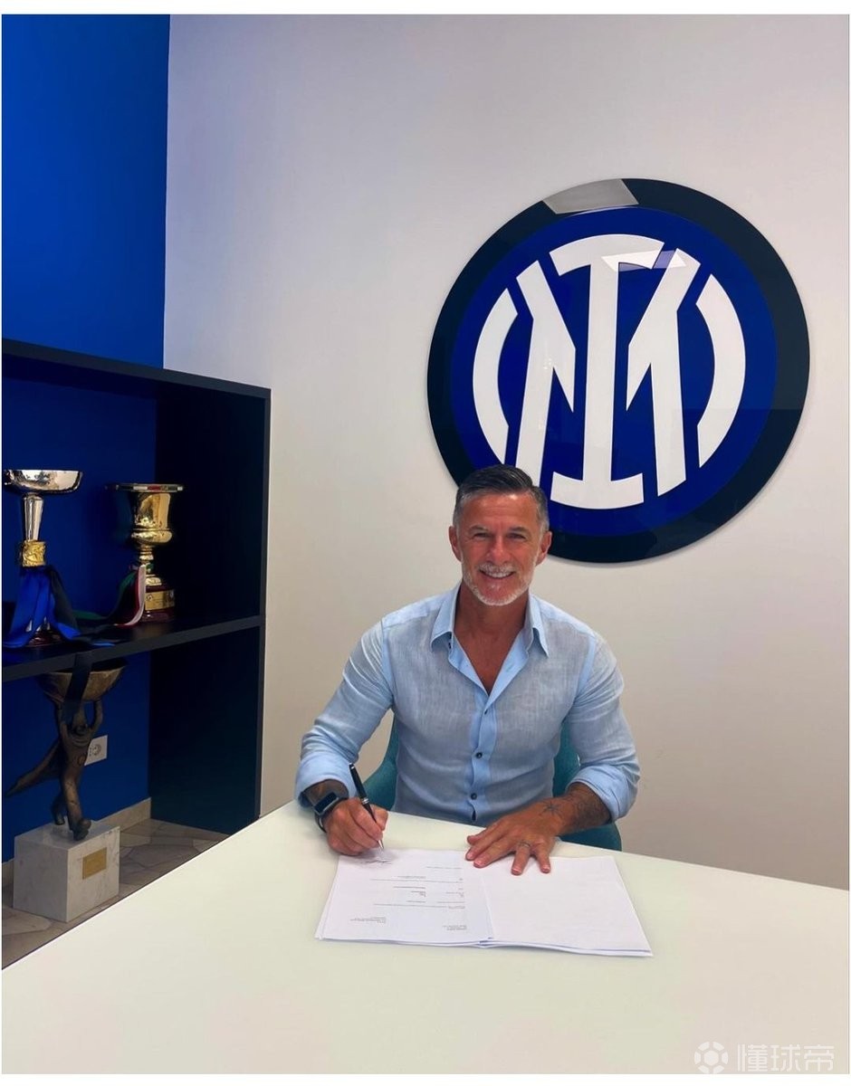 斯基拉：国米计划和预备队主帅卡博尼续约到2027年