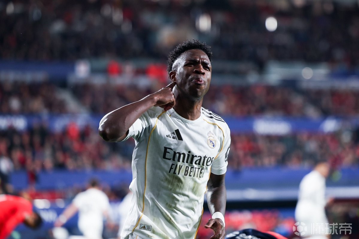 维尼修斯近3场西甲都有进球，他此前仅有过1次连续4场破门