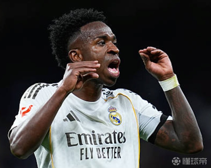 苦主，维尼修斯生涯至今11次对阵赫塔费颗粒无收