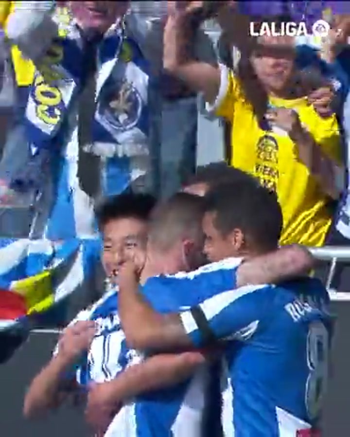 西甲官推晒视频：7年前今天武磊攻入中国球员西甲首球