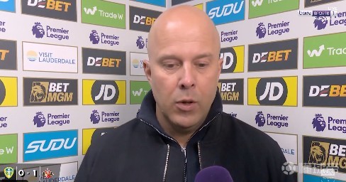 斯洛特：上半场的表现远远没有达到应有水平，下半场表现更好