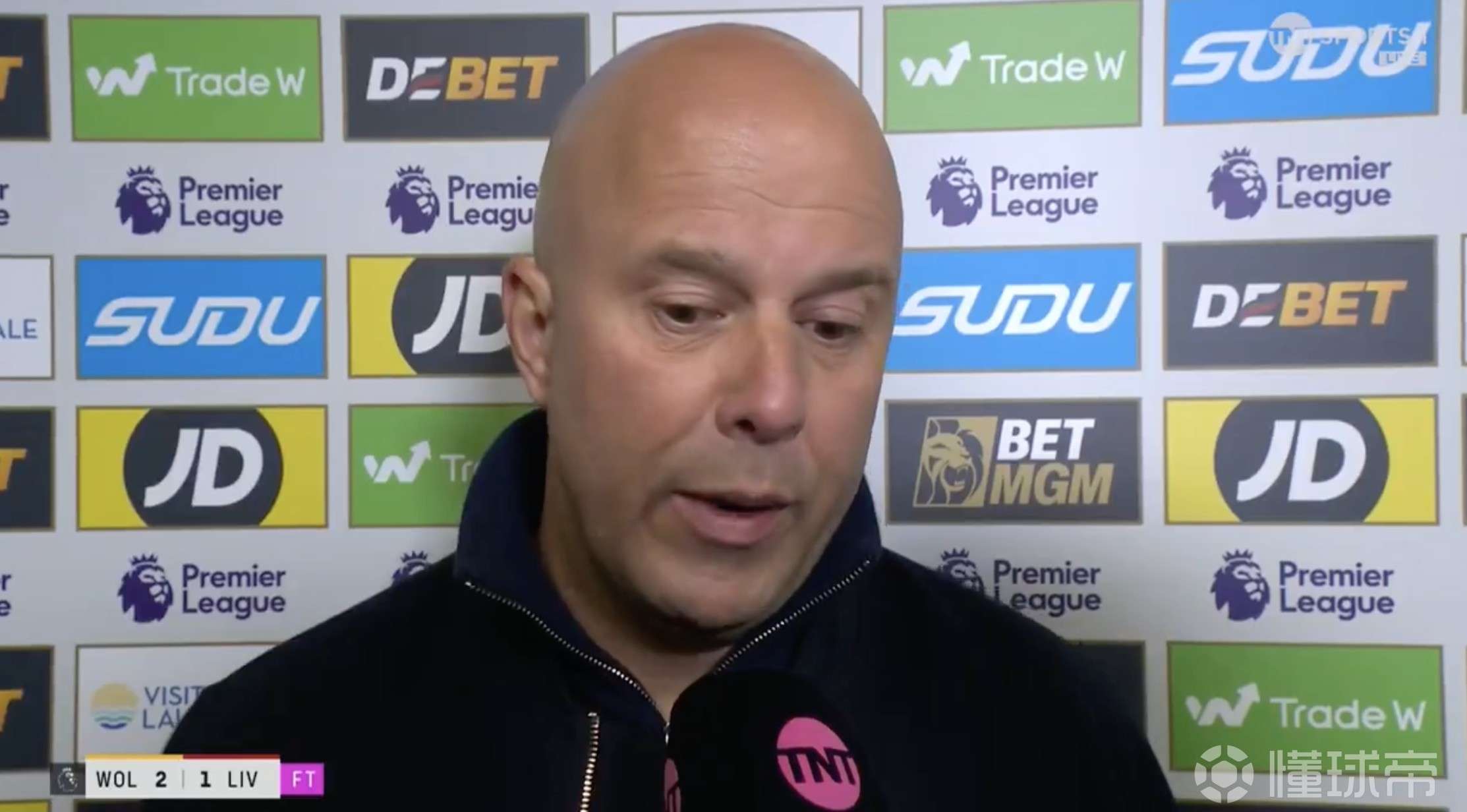 斯洛特：对手绝杀球甚至不算真正的机会；周五再战狼队是好事