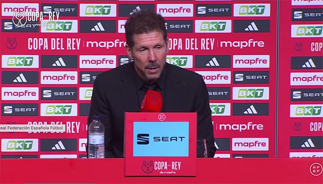 西蒙尼：首回合没能多进一个我很气，因为我知道巴萨有多厉害