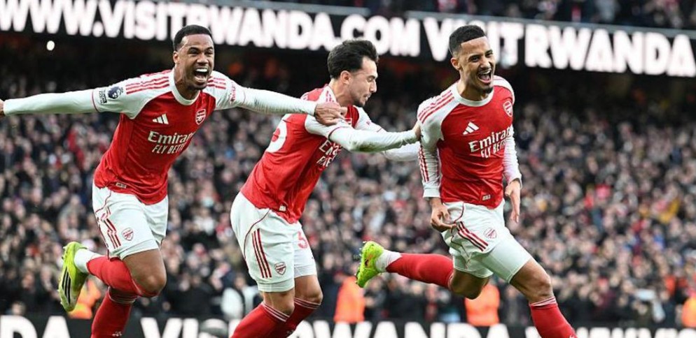 阿森纳每次角球发出平均耗时44秒，为本赛季至今英超第一