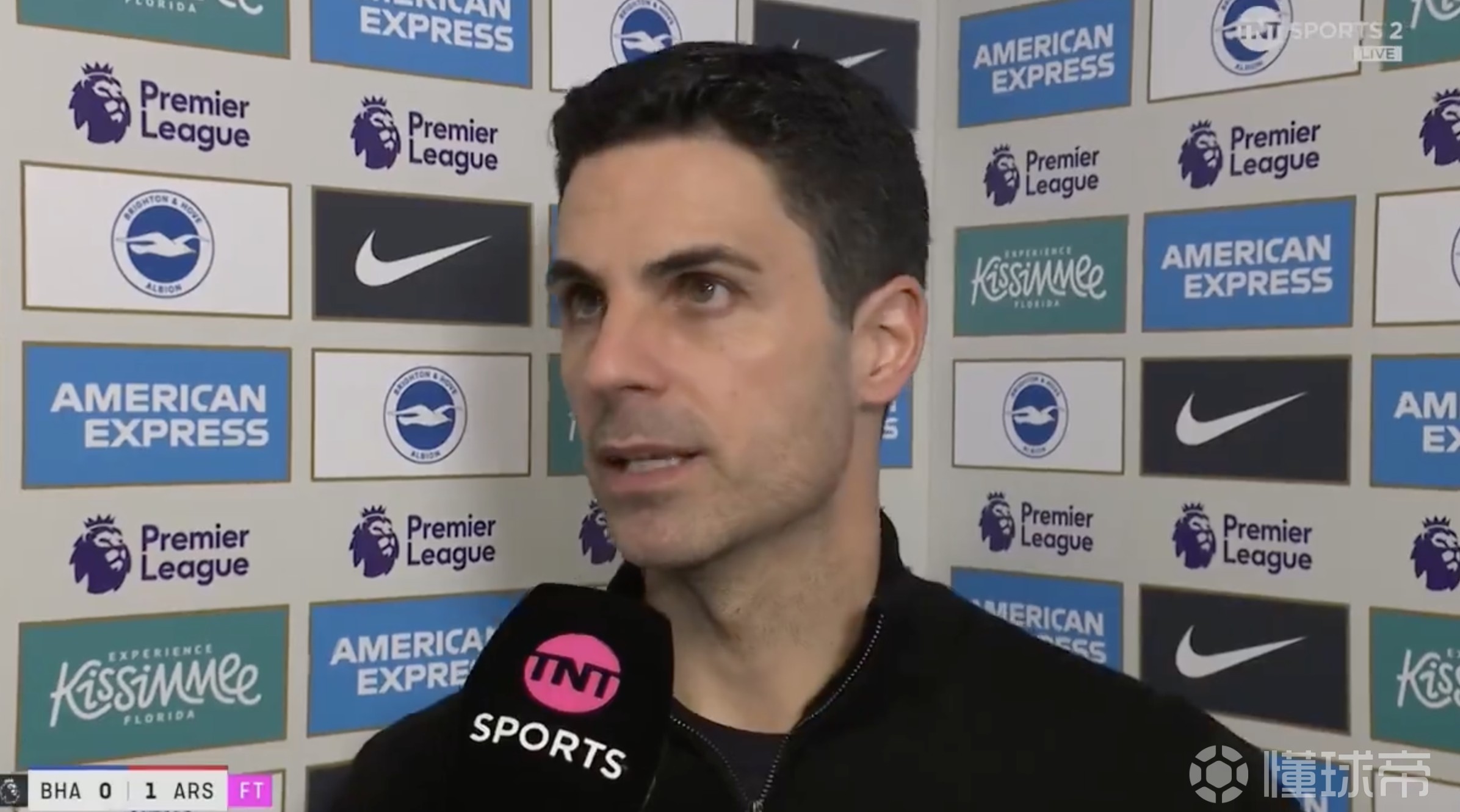 塔帅：能拥有萨卡是种荣幸；曼城丢分？我们做了自己必须做的