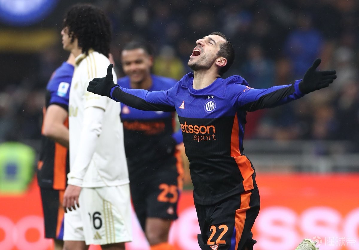 意天空：国米愿意续约姆希塔良，但只会提供一年合同