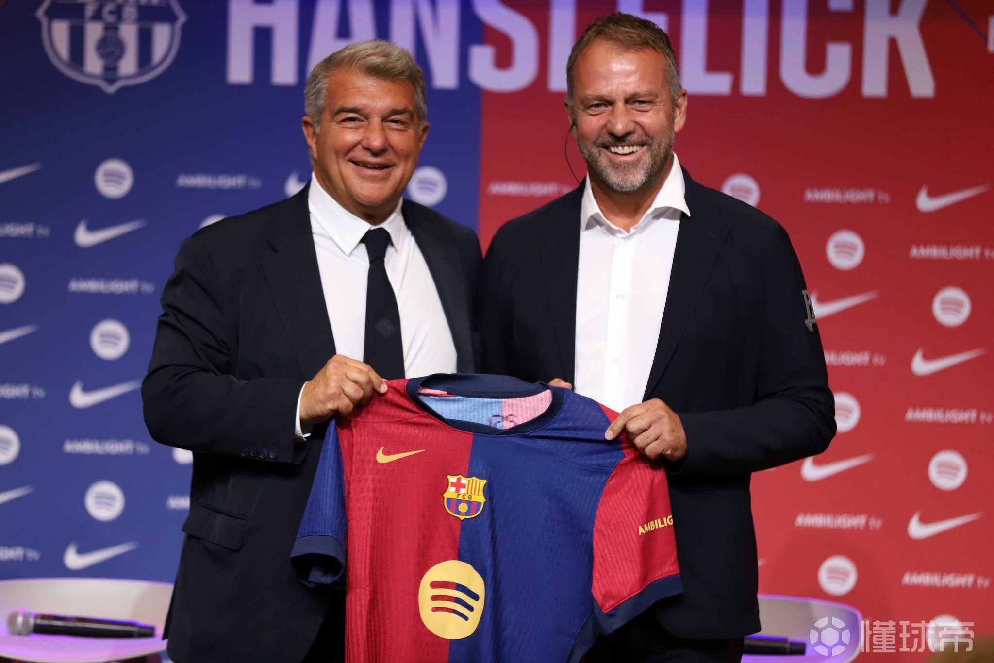 德天空：弗里克愿与巴萨续约，他将自己的未来与拉波尔塔绑定