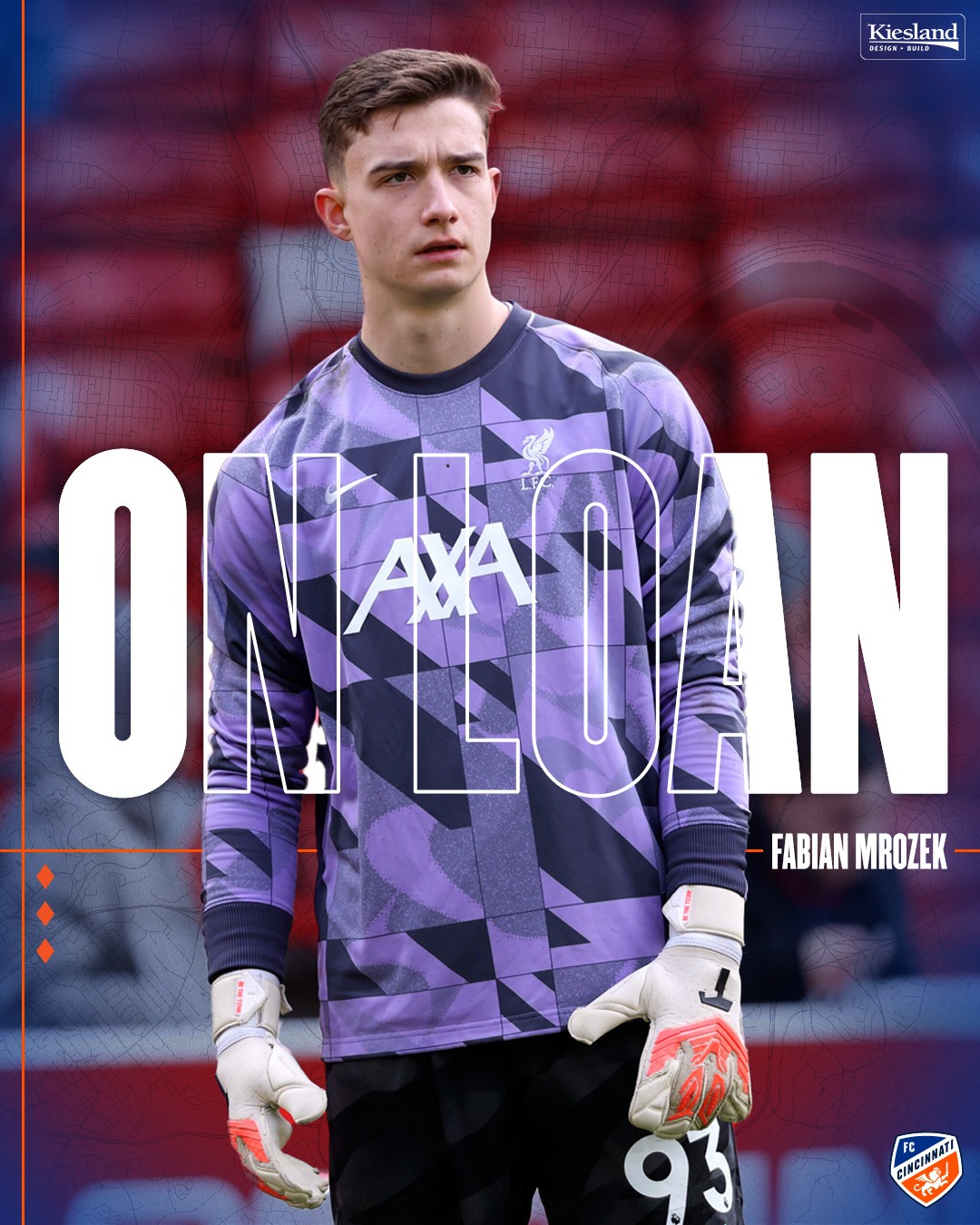 官方：利物浦22岁门将姆罗泽克租借加盟辛辛那提，含买断条款