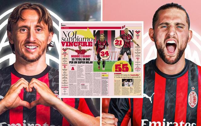 近41岁莫德里奇还在全场飞奔？拉比奥特惊了：魔笛这体力不科学！