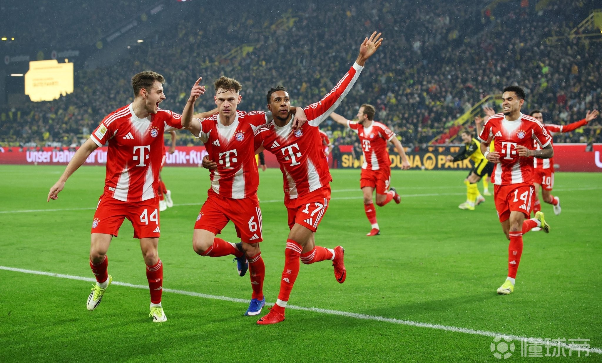 拜仁本赛季在德甲比赛最后15分钟共进26球，已追平队史纪录