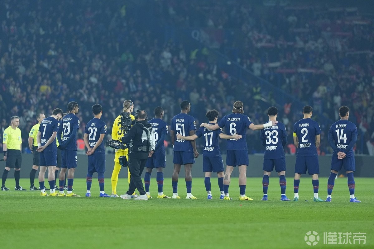 巴黎本赛季法甲从未完成逆转，5场比分落后的比赛只拿到1分