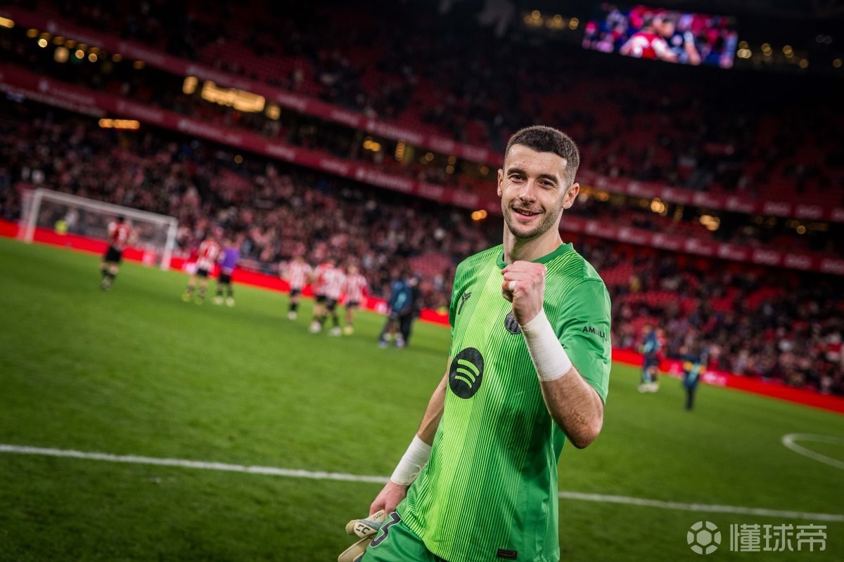 巴萨2026年已收获8次零封，五大联赛球队中仅次于国米