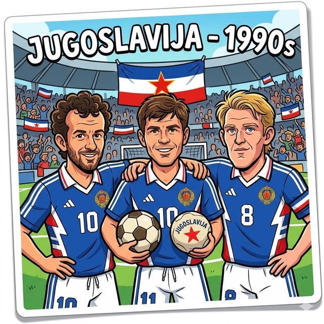 南斯拉夫三大中场天才评级：散步天才、烟枪大叔与铁血队长