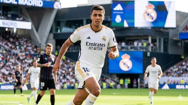 金球先生罗德里驾临伯纳乌，皇马：很欣赏，但只是对手