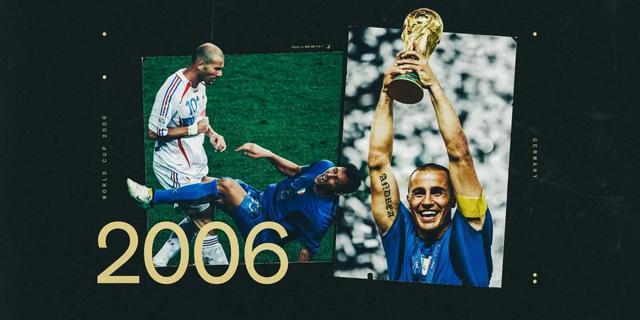 06年世界杯意大利夺冠记：6前锋全开花，卡纳瓦罗皮尔洛一战封神