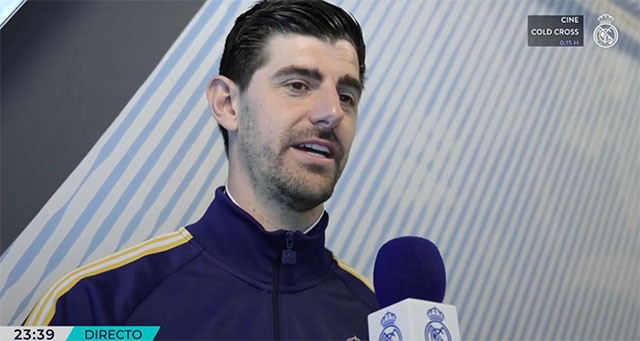 库尔图瓦：下半场我们比对手更想赢，最后阶段我们运气比较好