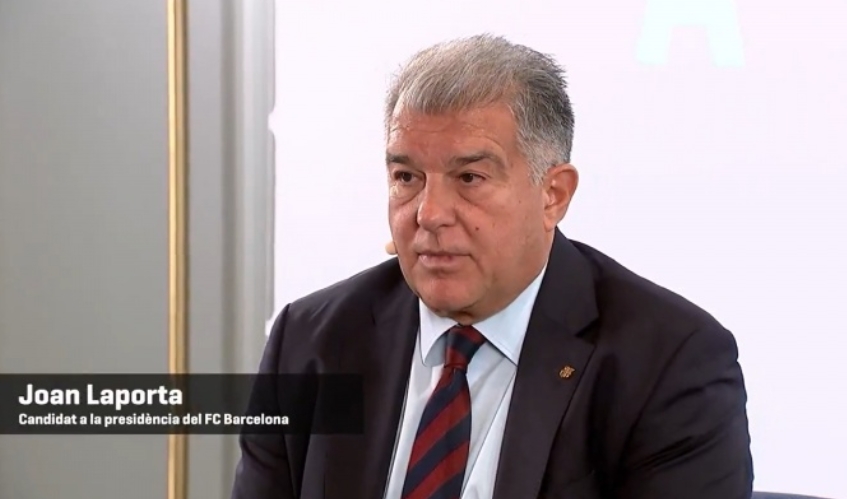 拉波尔塔：23年给梅西父亲发了合同 但他说更想去美国