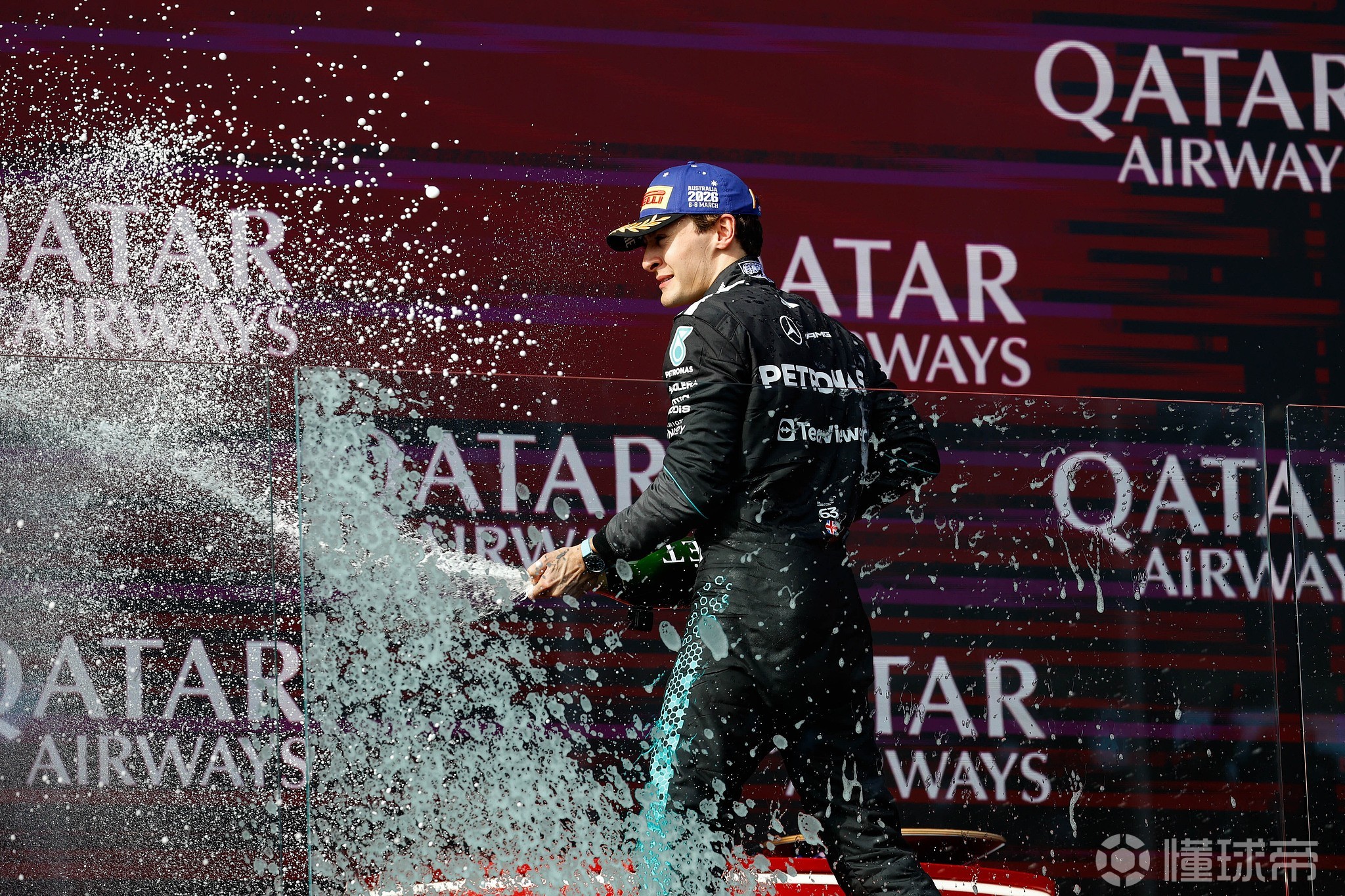 F1车手拉塞尔：起步时掉位置，是因为电池电量已几乎耗尽