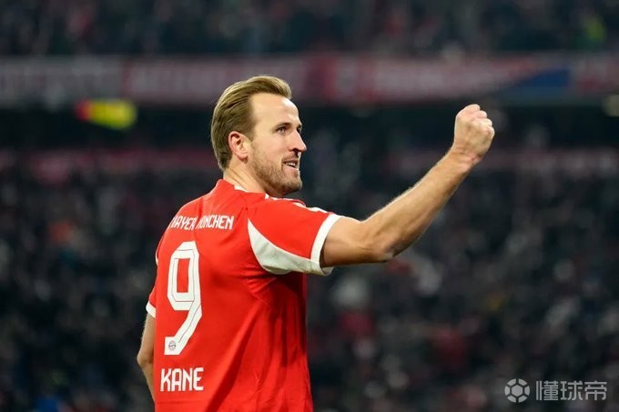 33场造33球，凯恩是近3个赛季参与欧冠进球最多的球员