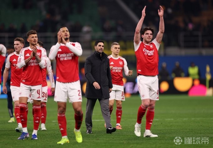 阿森纳欧冠已取得8连胜，历史上英格兰球队中仅次于曼城
