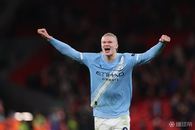 场均1球，哈兰德欧冠56场进56球，10次对西甲球队进10球