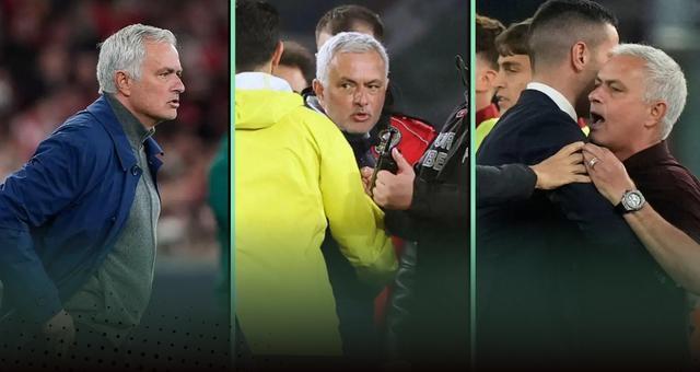 行为艺术？穆帅生涯15张红牌大盘点：最离谱的竟是“偷鼻子”？