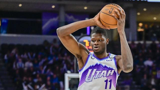 内线伤病满营！爵士再签前6号秀班巴，四场比赛定去留