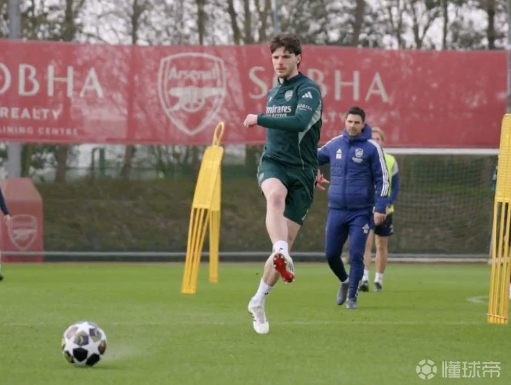 有望出战勒沃库森，加布里埃尔、赖斯及苏比门迪参加赛前训练