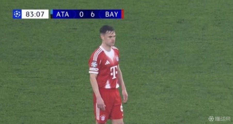 累计三黄停赛，基米希将缺席欧冠次回合主场战亚特兰大