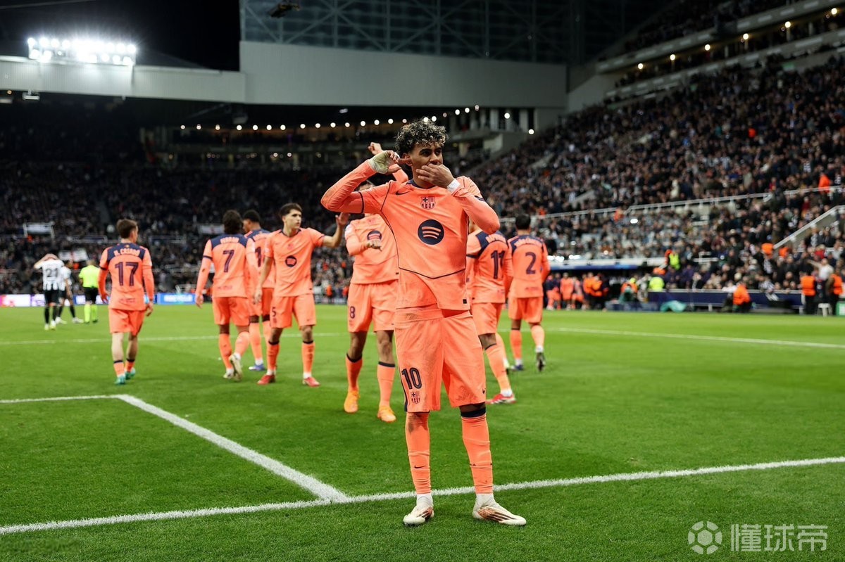 受限制，亚马尔职业生涯首次在首发的比赛中没有尝试过人