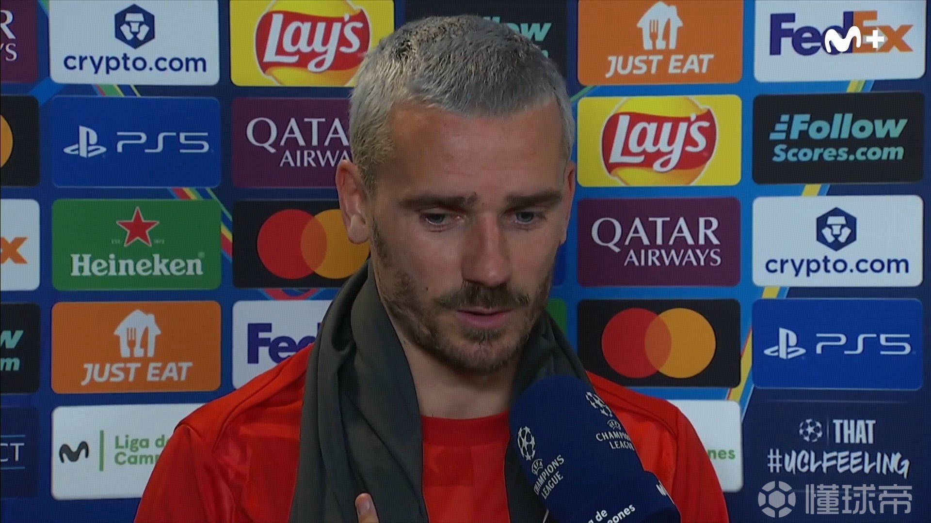 格列兹曼：我的想法是先待到赛季结束，参加国王杯决赛是目标