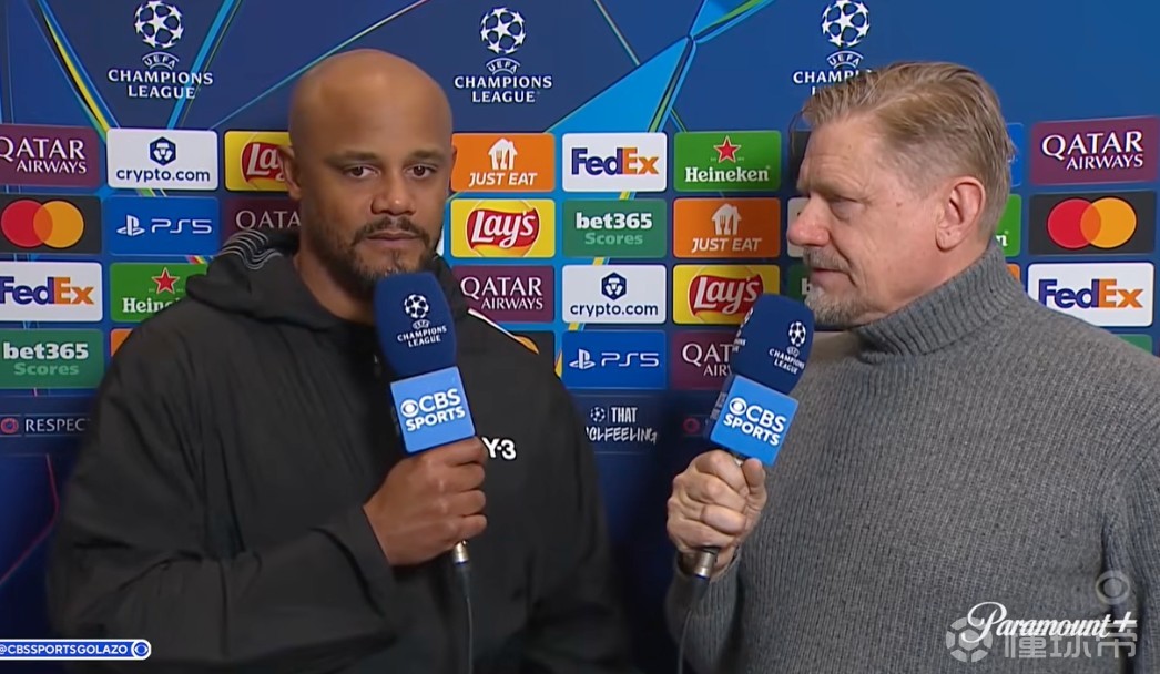 孔帕尼：球员们今天表现非常出色，最重要的是要敢于信任他们