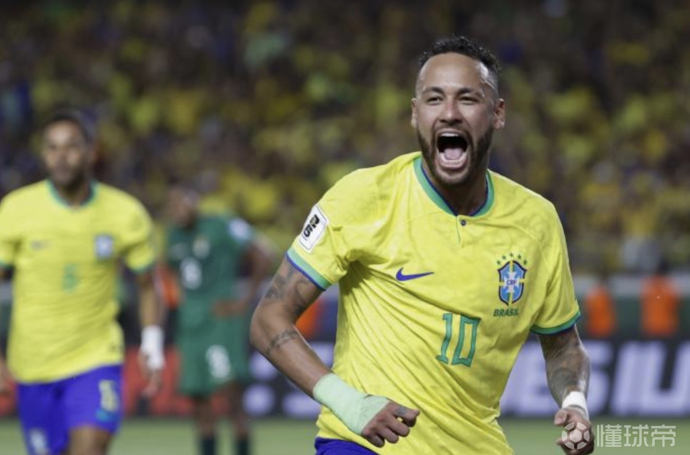 记者：内马尔已经进入安切洛蒂为友谊赛准备的国家队初选名单