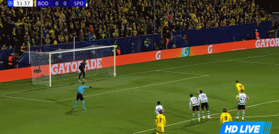 继续闪耀！欧冠-博德闪耀3-0葡体占先机 海于格造2球