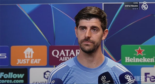 库尔图瓦：助攻巴尔韦德那球我们练习过，今天很成功